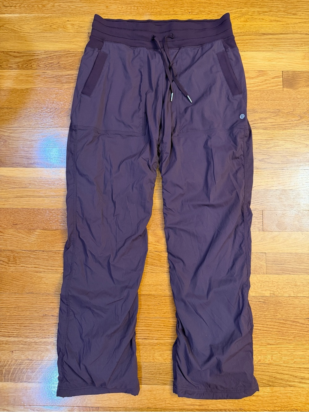 Lululemon Dance Studio Pant III (Regular) *Lined 32" Black Cherry(?) - Size 8